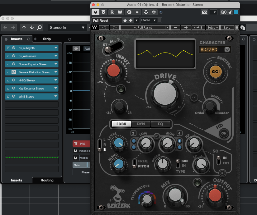 Waves Berzerk Distortion V15.0.0